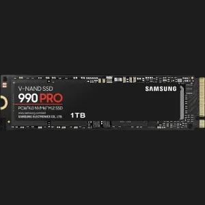 Накопичувач SSD Samsung 990 Pro 1TB NVMe PCIe 4.0 (MZ-V9P1T0BW)