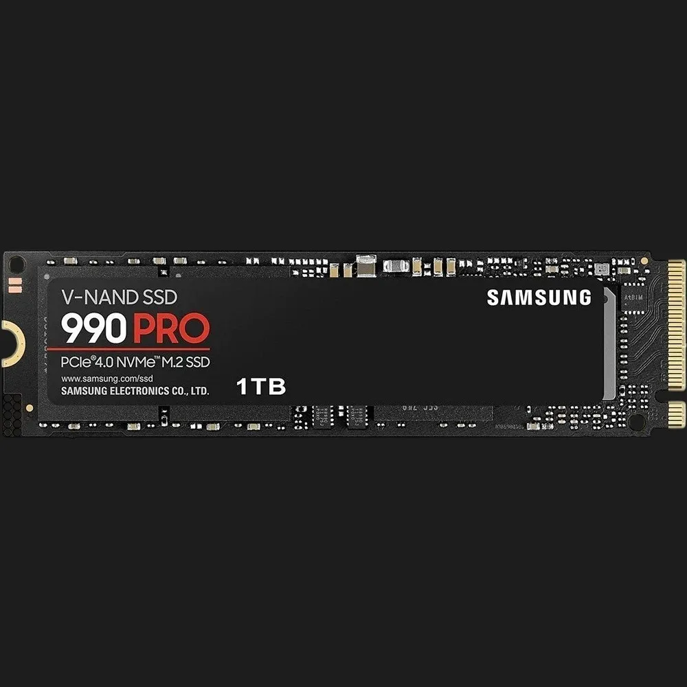 Накопичувач SSD Samsung 990 Pro 1TB NVMe PCIe 4.0 (MZ-V9P1T0BW)