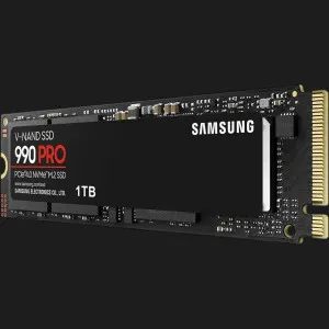 Накопичувач SSD Samsung 990 Pro 1TB NVMe PCIe 4.0 (MZ-V9P1T0BW)