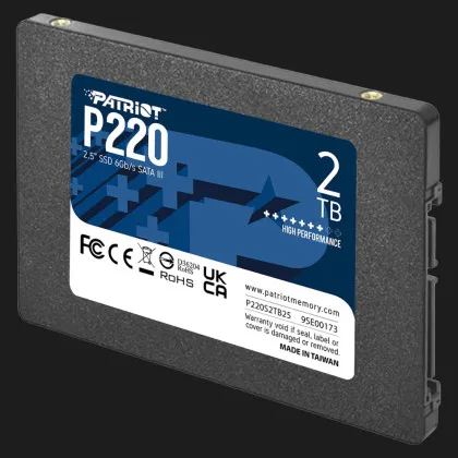 Накопичувач SSD Patriot P220 2TB SATA (P220S2TB25)