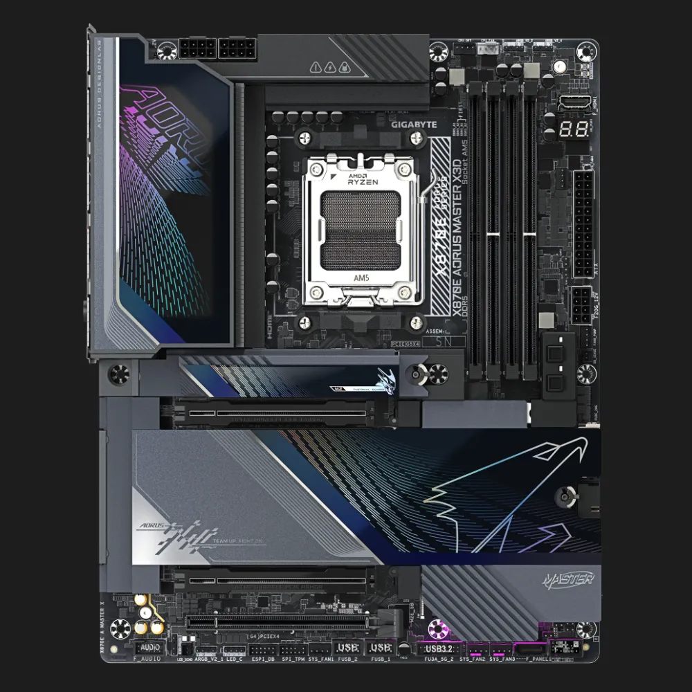 Материнська плата GIGABYTE X870E A MASTER X (sAM5) (X870E A MASTER X)