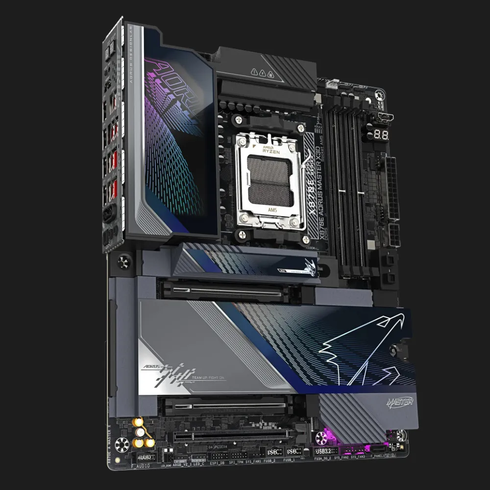 Материнська плата GIGABYTE X870E A MASTER X (sAM5) (X870E A MASTER X) — фото 2