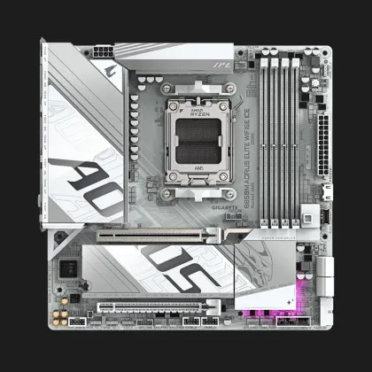 Материнська плата GIGABYTE B850M A ELITE WIFI6E ICE 1.1 (B850M A ELT WF6E ICE 1.1)