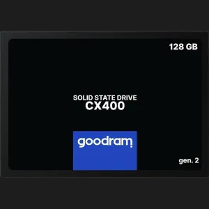 Накопичувач SSD Goodram CX400 Gen2 128GB SATA (SSDPR-CX400-128-G2)