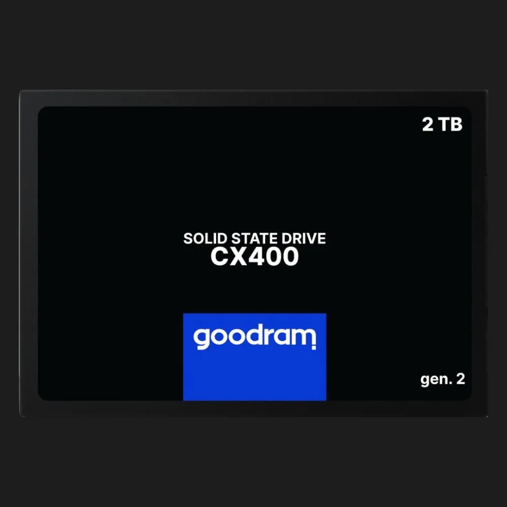 Накопичувач SSD GoodRam CX400 G2 2TB SATA (SSDPR-CX400-02T-G2)
