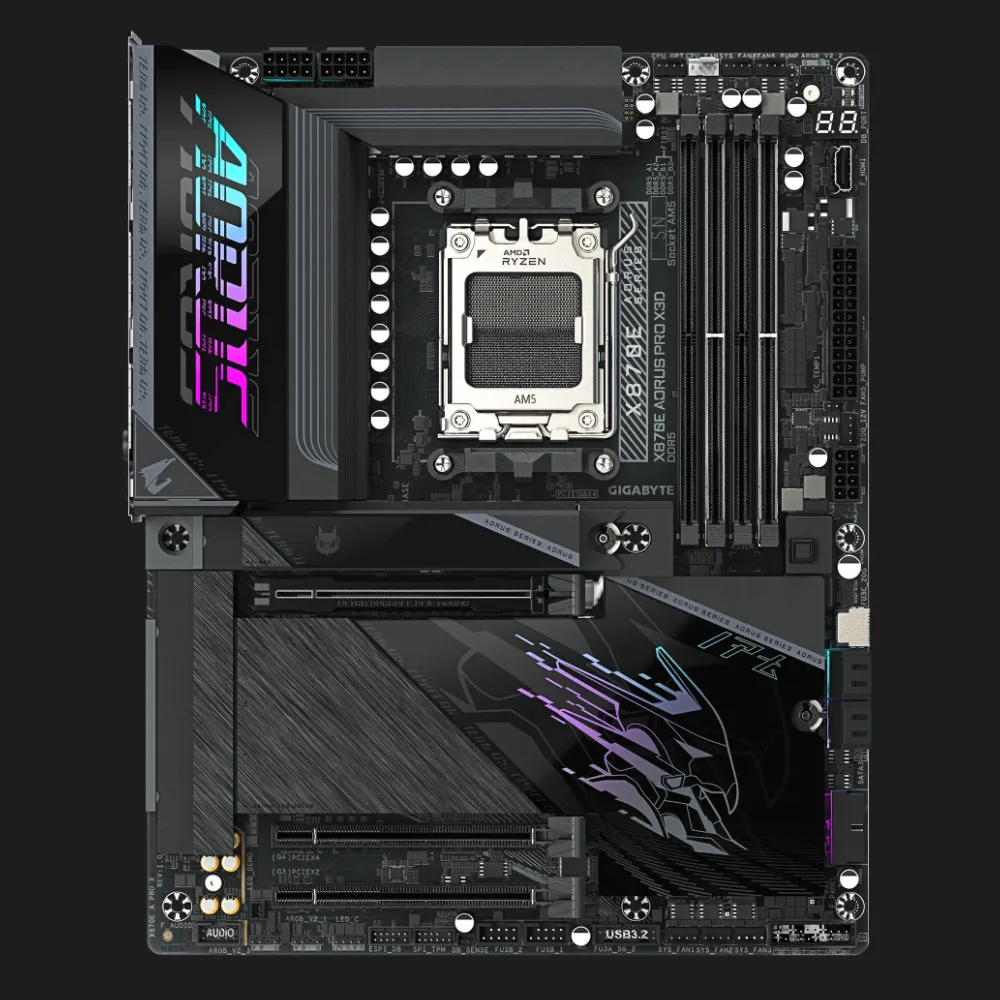 Материнська плата GIGABYTE X870E A PRO X (sAM5) (X870E A PRO X)