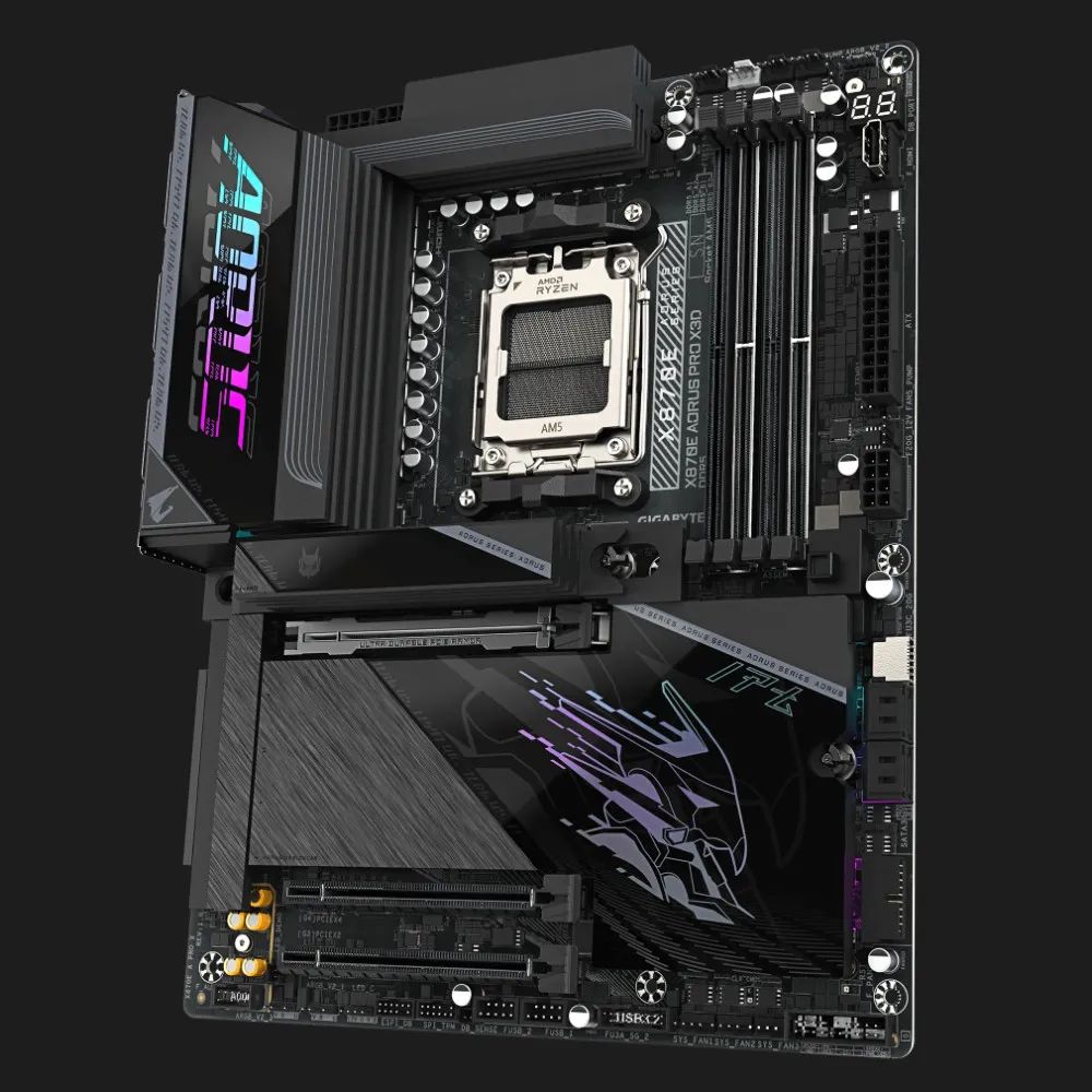 Материнська плата GIGABYTE X870E A PRO X (sAM5) (X870E A PRO X)