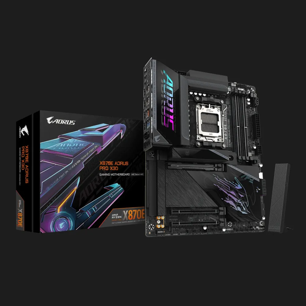 Материнська плата GIGABYTE X870E A PRO X (sAM5) (X870E A PRO X)