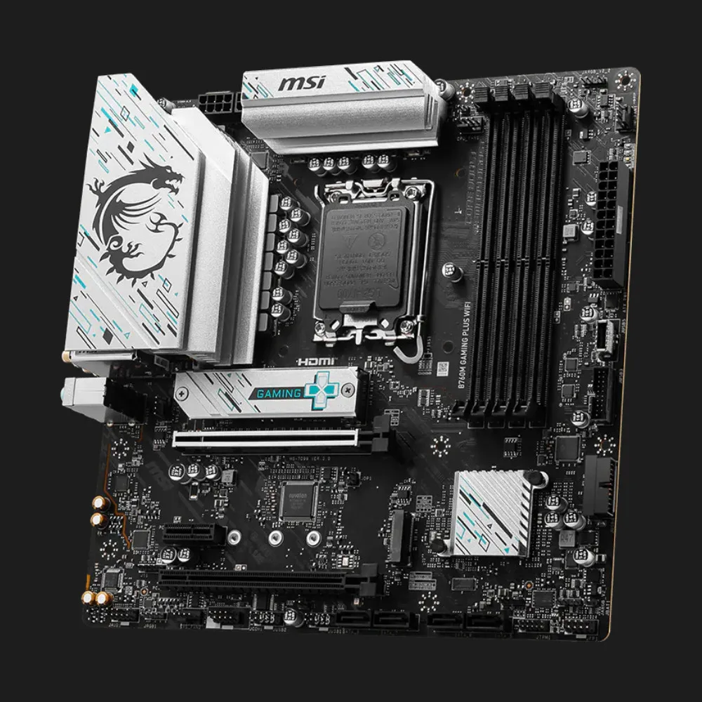 Материнська плата MSI B760M GAMING PLUS WIFI (B760M GAMING PLUS WIFI) — фото 2