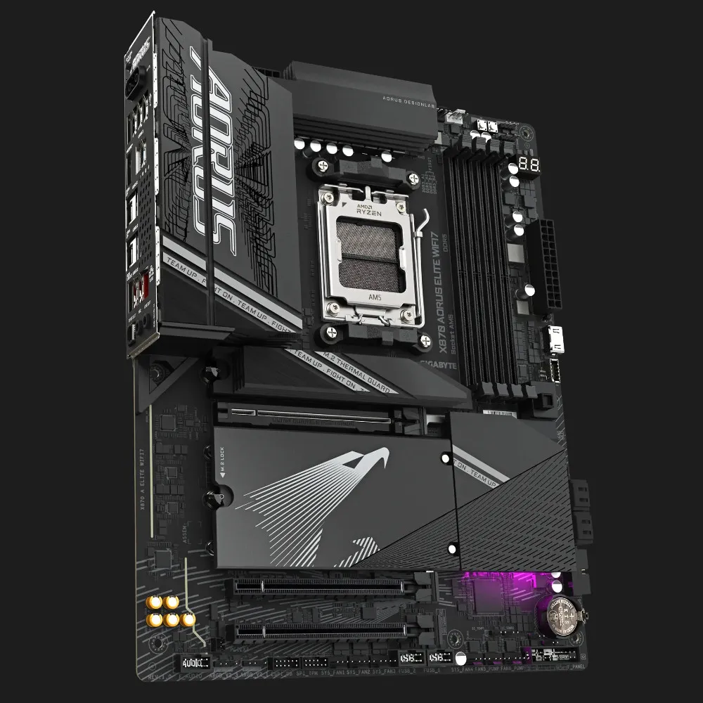 Материнська плата GIGABYTE X870 A ELITE WIFI7 1.1 (sAM5) (X870 A ELITE WIFI7 1.1)