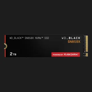 Накопичувач SSD SanDisk SN850X 2TB NVMe PCIe 4.0 (WDS200T2X0E)