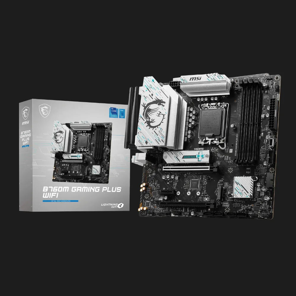 Материнська плата MSI B760M GAMING PLUS WIFI (B760M GAMING PLUS WIFI) — фото 5
