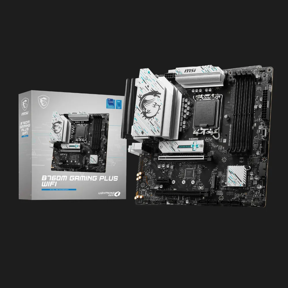 Материнська плата MSI B760 GAMING PLUS WIFI (B760 GAMING PLUS WIFI)