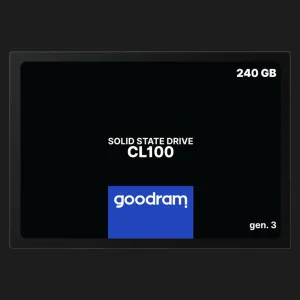Накопичувач SSD Goodram CL100 G3 240GB SATA (SSDPR-CL100-240-G3)