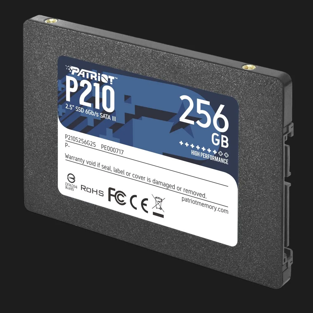 Накопичувач SSD Patriot P210 256GB SATA (P210S256G25) — фото 3