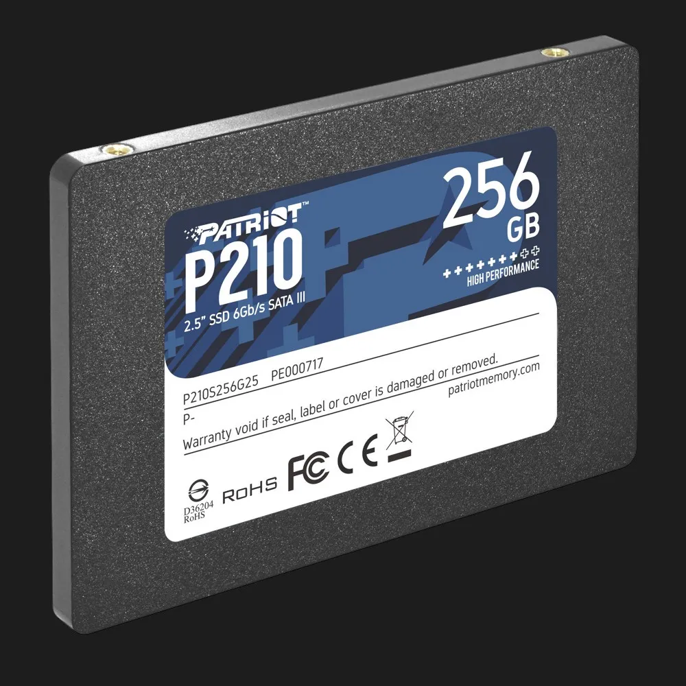 Накопичувач SSD Patriot P210 256GB SATA (P210S256G25) — фото 4