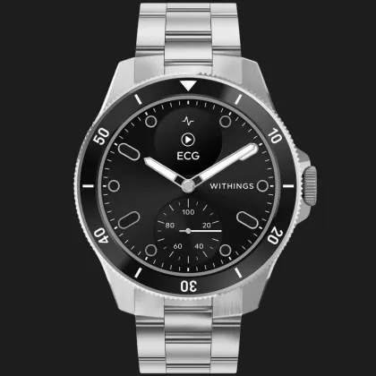 Смарт-годинник Withings ScanWatch Nova 42mm (Black)