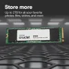 Накопитель SSD Crucial E100 480GB NVMe PCIe 4.0 (CT480E100SSD8)