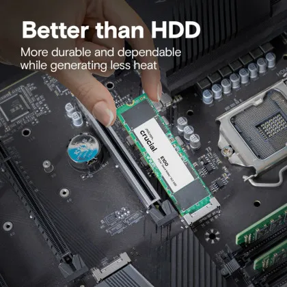 Накопитель SSD Crucial E100 480GB NVMe PCIe 4.0 (CT480E100SSD8)