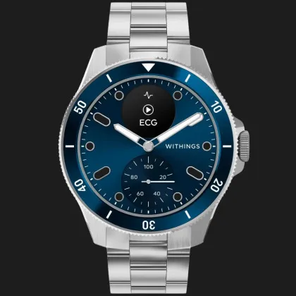 Смарт-годинник Withings ScanWatch Nova 42mm (Blue)