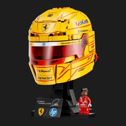 Конструктор LEGO Editions Шолом Льюїса Гамільтона з команди Scuderia Ferrari HP (43022)