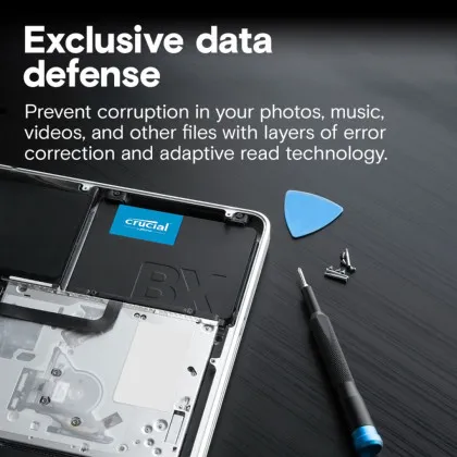 Накопичувач SSD Crucial BX500 240GB SATA (CT240BX500SSD1)