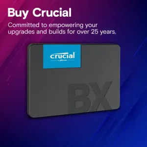 Накопичувач SSD Crucial BX500 240GB SATA (CT240BX500SSD1)
