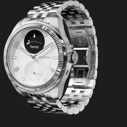 Смарт-годинник Withings ScanWatch Nova Brilliant 39mm (Titanium Gray)