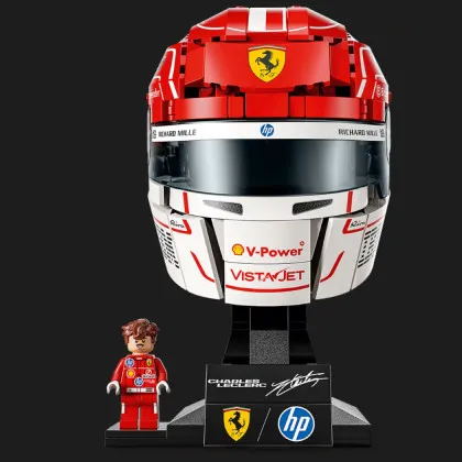 Конструктор LEGO Editions Шолом Шарля Леклера з команди Scuderia Ferrari HP (43014)
