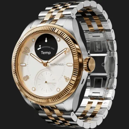 Смарт-годинник Withings ScanWatch Nova Brilliant 39mm (Gold)