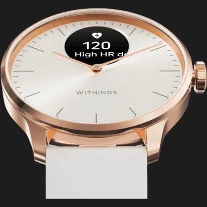 Смарт-годинник Withings ScanWatch Light 37mm (Sand/Rose Gold)