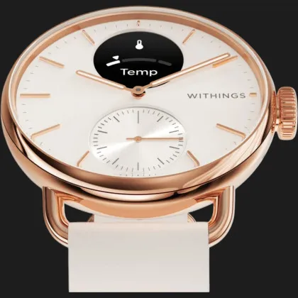 Смарт-годинник Withings ScanWatch 2 38mm (Sand/Rose Gold)
