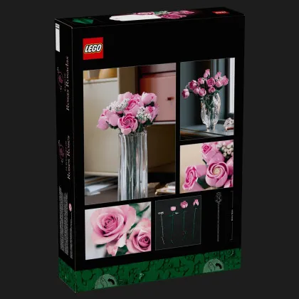 Конструктор LEGO Botanicals Букет рожевих троянд (10374)