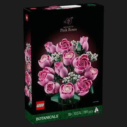 Конструктор LEGO Botanicals Букет рожевих троянд (10374)