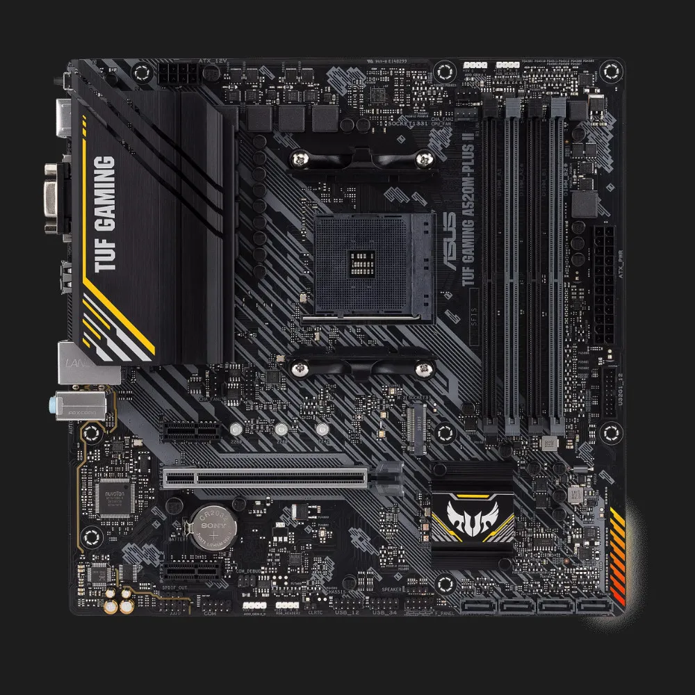 Материнская плата ASUS TUF GAMING A520M-PLUS II (90MB17G0-M0EAY0)