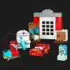 Конструктор LEGO DUPLO Disney Тачки: Визит МакКвина в гараж Дока (10456)