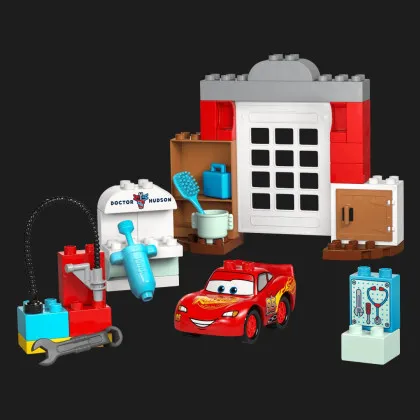 Конструктор LEGO DUPLO Disney Тачки: Визит МакКвина в гараж Дока (10456)