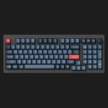 Ігрова клавіатура Keychron V5 Max 100 Key RGB Hot-Swap Gateron Jupiter Banana (Black) (V5M-D4-UA)