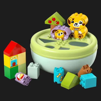 Конструктор LEGO DUPLO My First Сортувальник фігур: будинок для цуценят (10441)