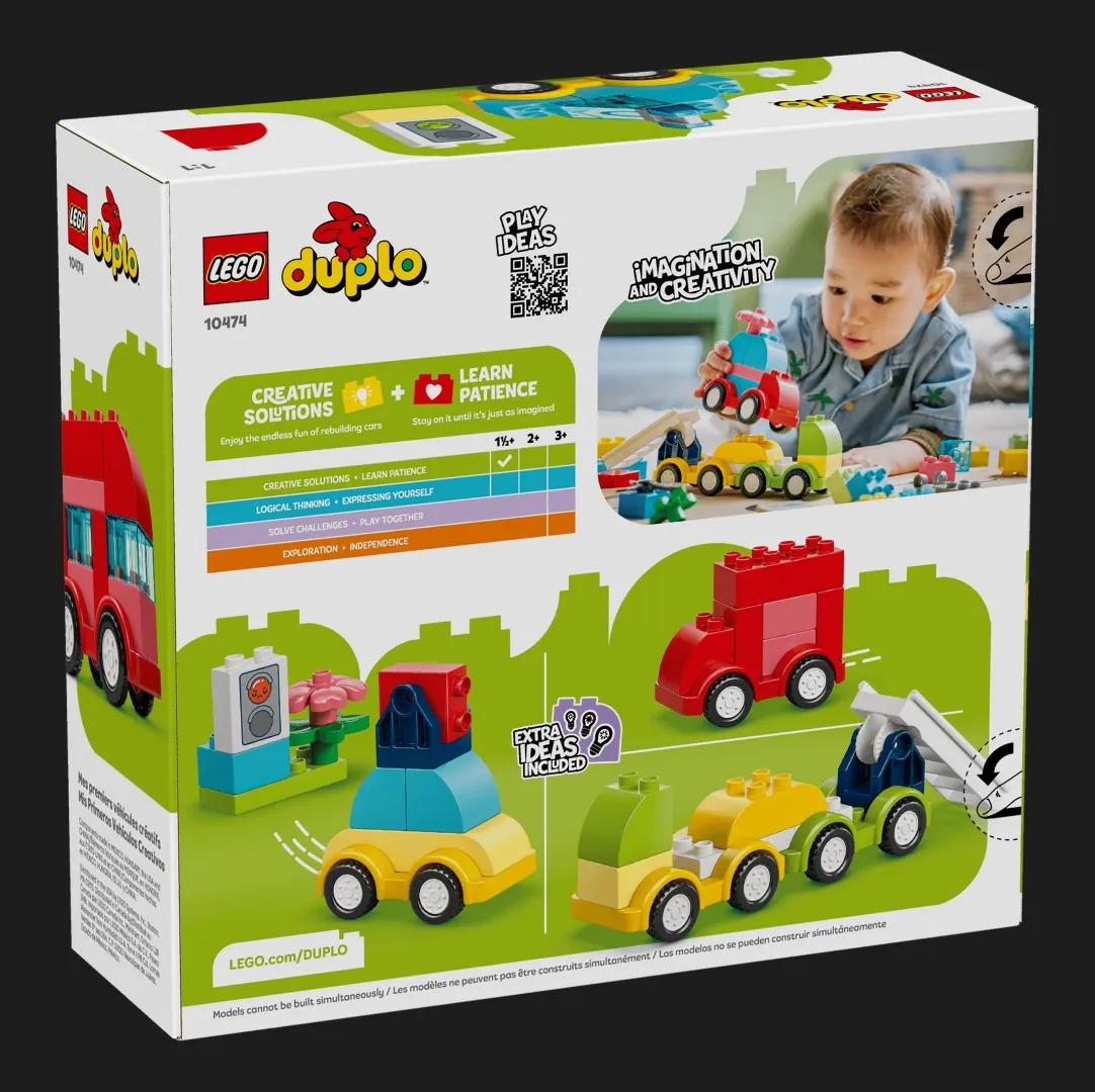 Конструктор LEGO DUPLO My First Творчі транспортні засоби (10474)