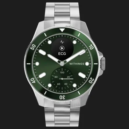 Смарт-годинник Withings ScanWatch Nova 42mm (Green)