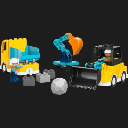 Конструктор LEGO DUPLO Town Строительная техника 3 в 1 (10475)