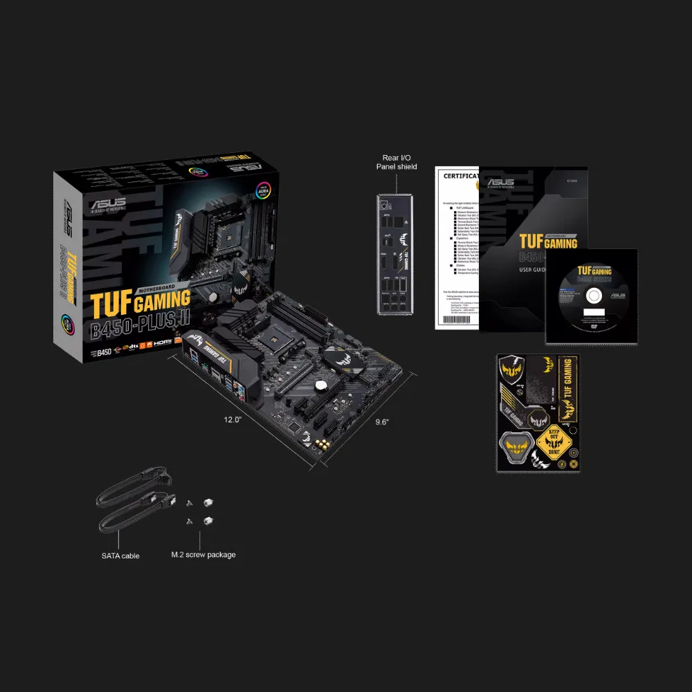 Материнська плата ASUS TUF GAMING B450-PLUS II (90MB1650-M0EAY0)