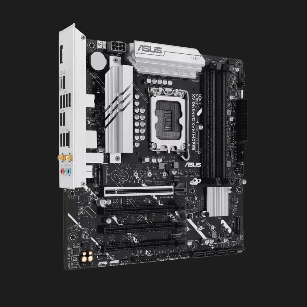 Материнська плата ASUS B860M MAX GAMING AX (90MB1JZ0-M0EAY0)