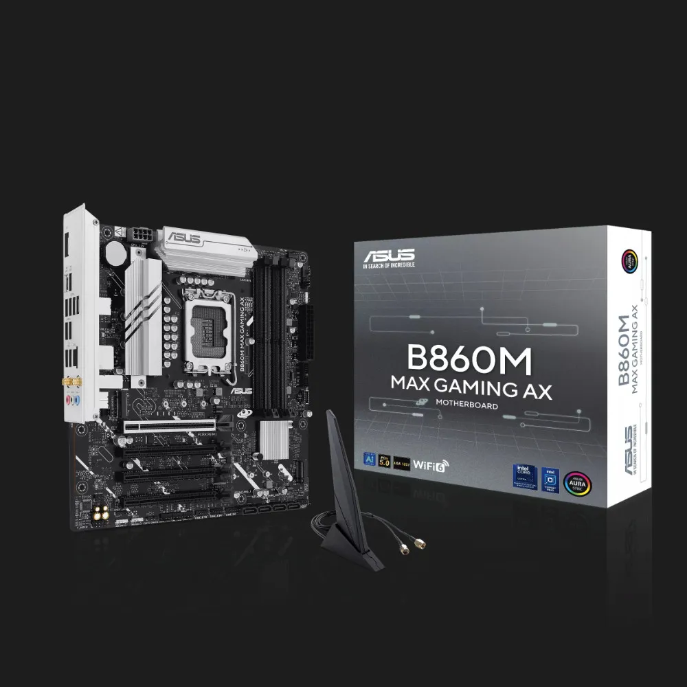 Материнська плата ASUS B860M MAX GAMING AX (90MB1JZ0-M0EAY0)