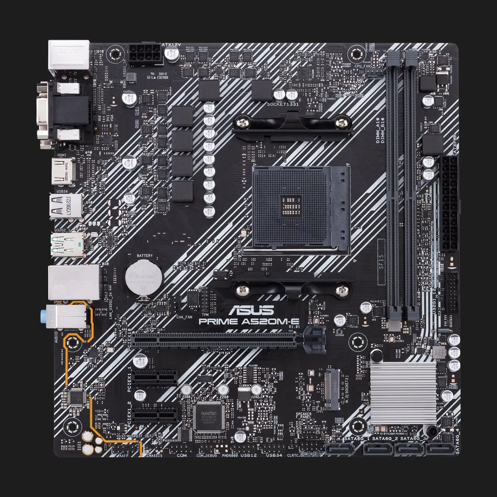 Материнська плата ASUS PRIME A520M-E/CSM (90MB1510-M0EAYC)