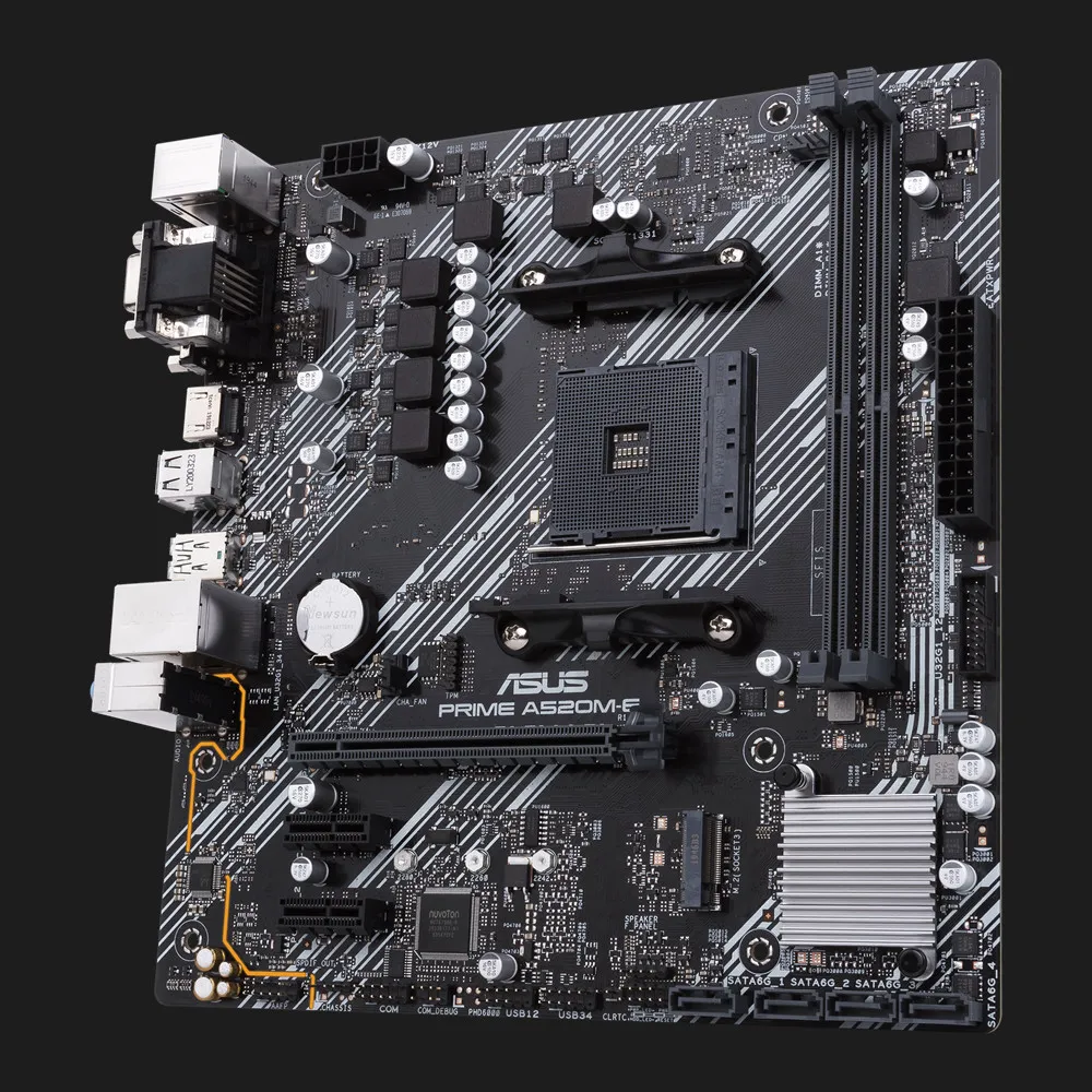 Материнська плата ASUS PRIME A520M-E/CSM (90MB1510-M0EAYC)