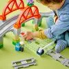 Конструктор LEGO DUPLO Дополнительный набор. Железнодорожный мост и рельсы (10426)