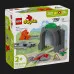 Конструктор LEGO DUPLO Дополнительный набор. Железнодорожный туннель и рельсы (10425)