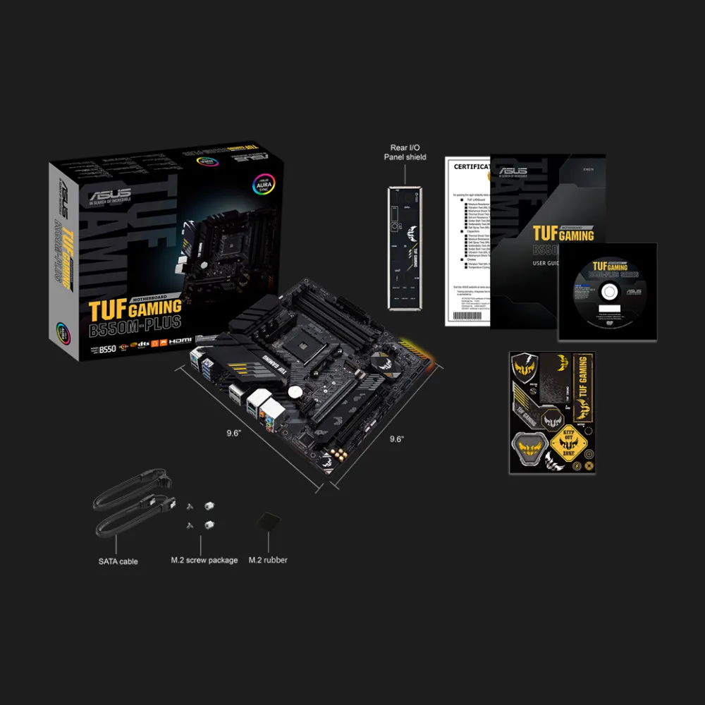 Материнська плата ASUS TUF GAMING B550M-PLUS (90MB14A0-M0EAY0)